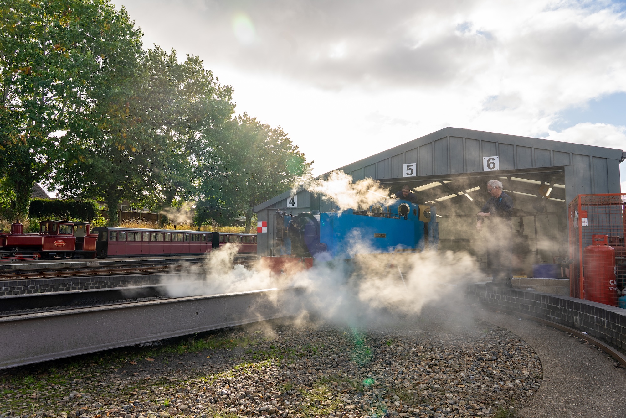 No 1 Wroxham Broad Leaving The Workshop