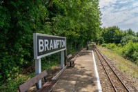 Brampton Halt Platform