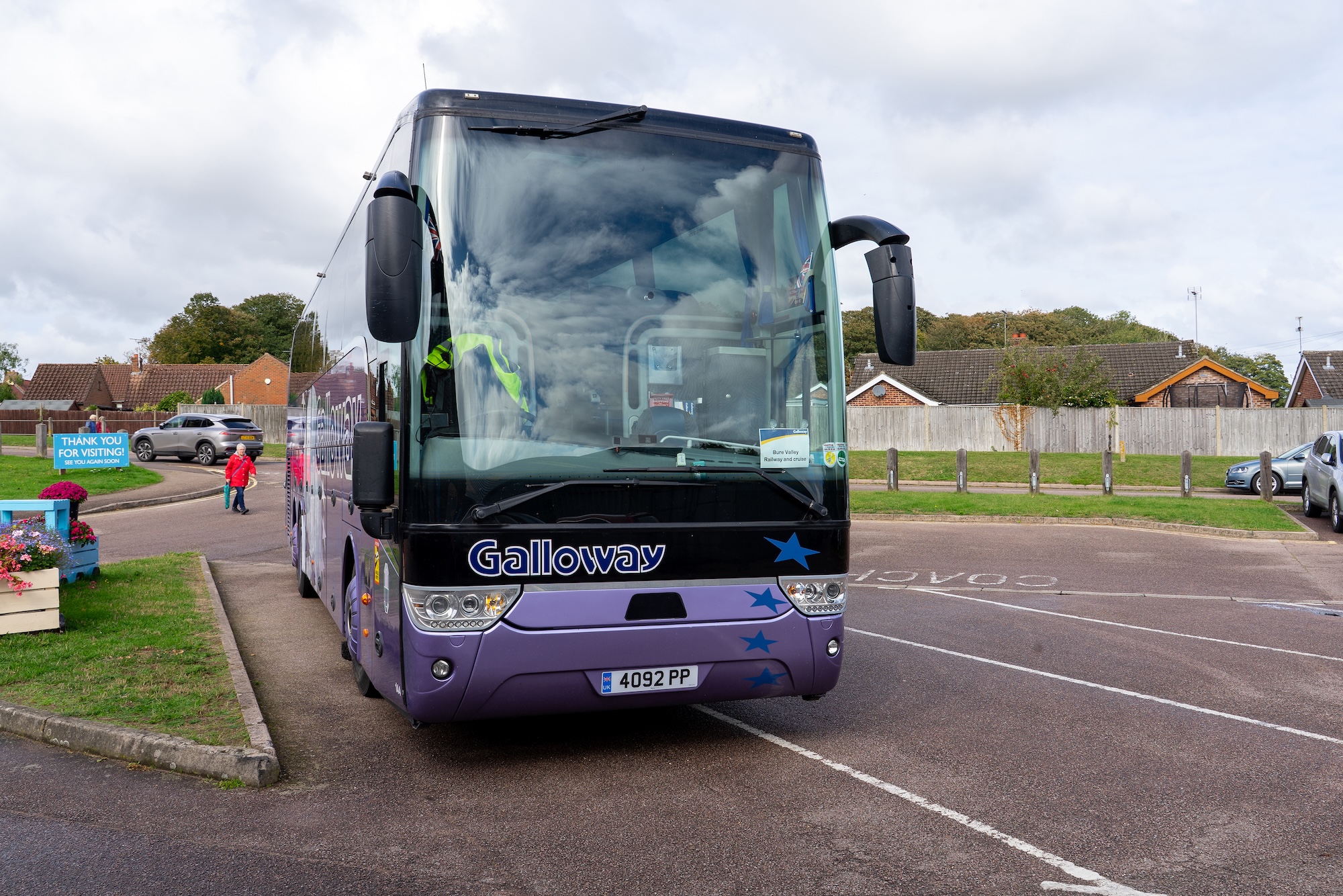 Coach Parking At Aylsham Station