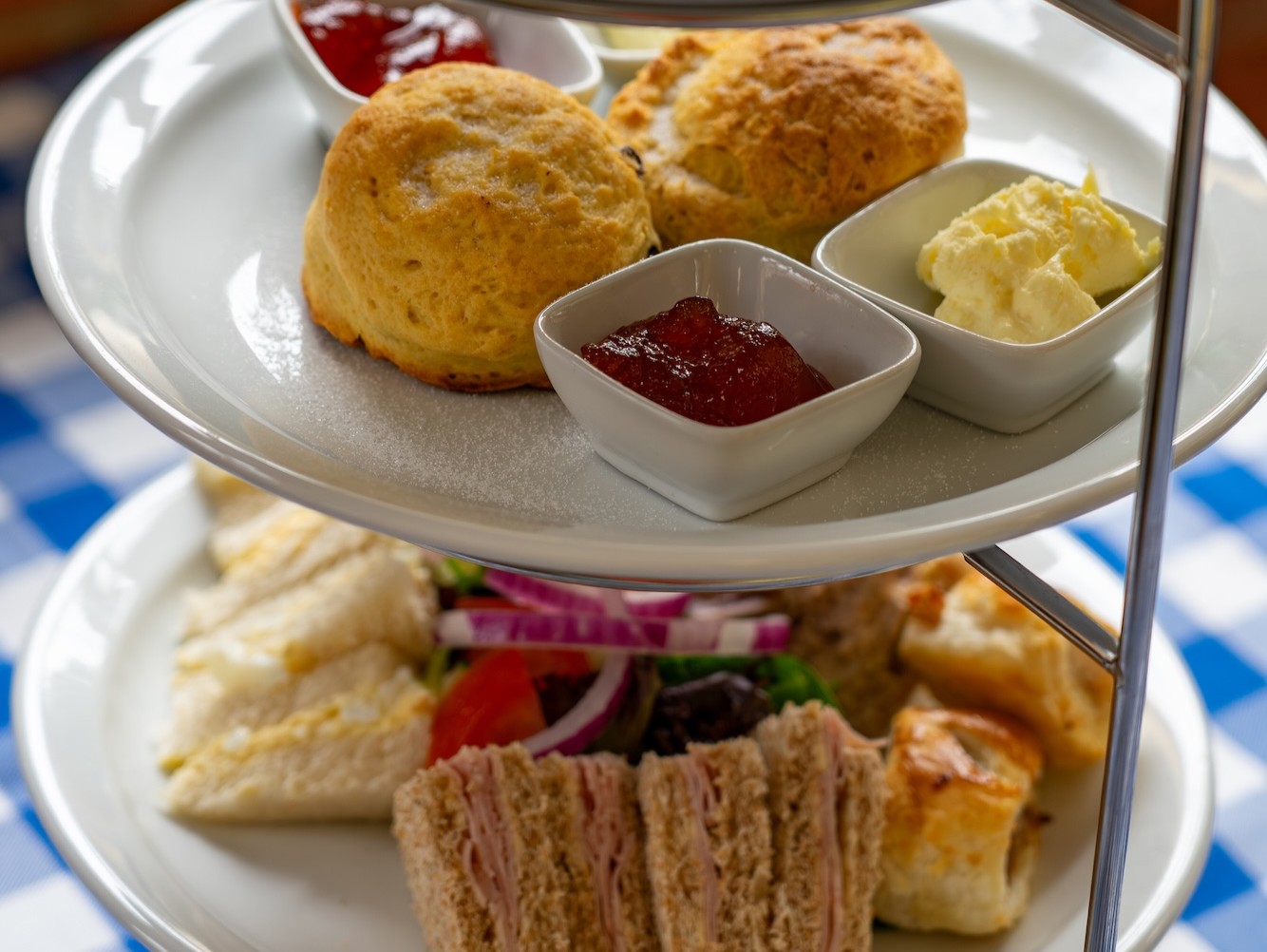 Afternoon Cream Tea Bottom Tiers