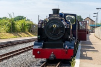 No 6 Blickling Hall Waiting To Depart Wroxham Station
