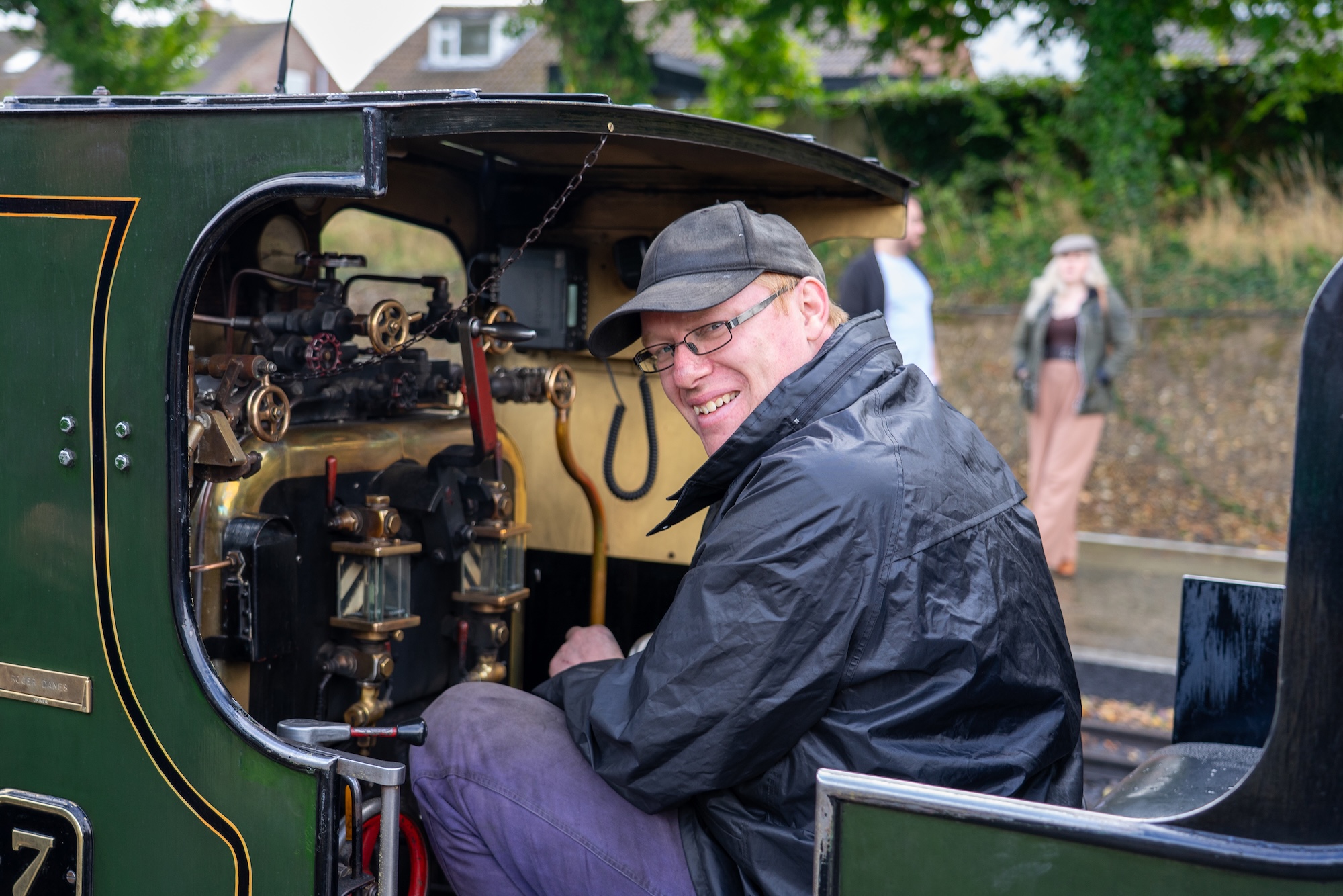 David Volunteer Driver At Bure Valley Railway