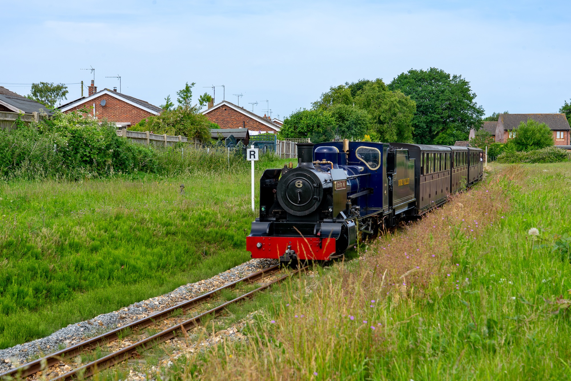 Passengers Travelling Behind No. 6 Blickling Hall (1)
