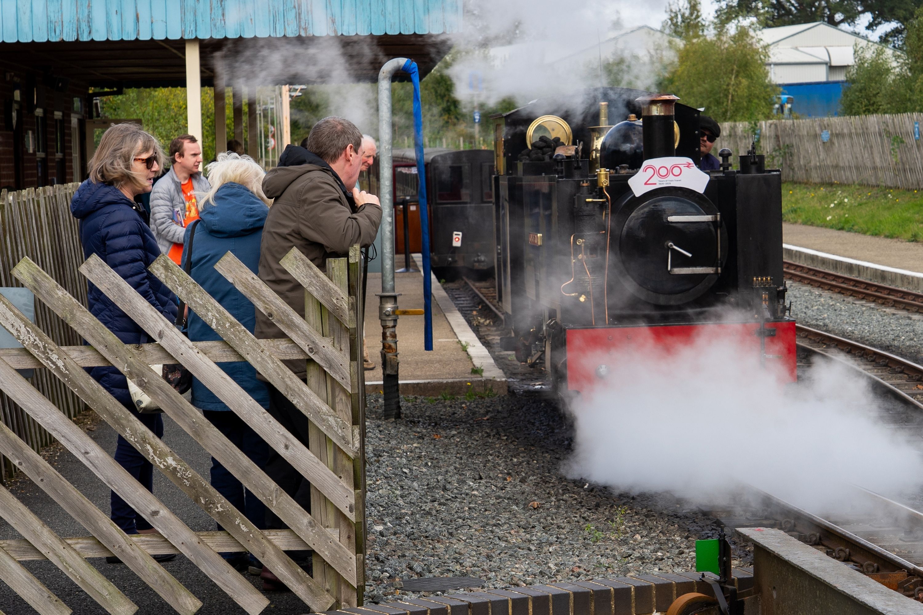 John Of Gaunt Ready To Turn At Wroxham Station