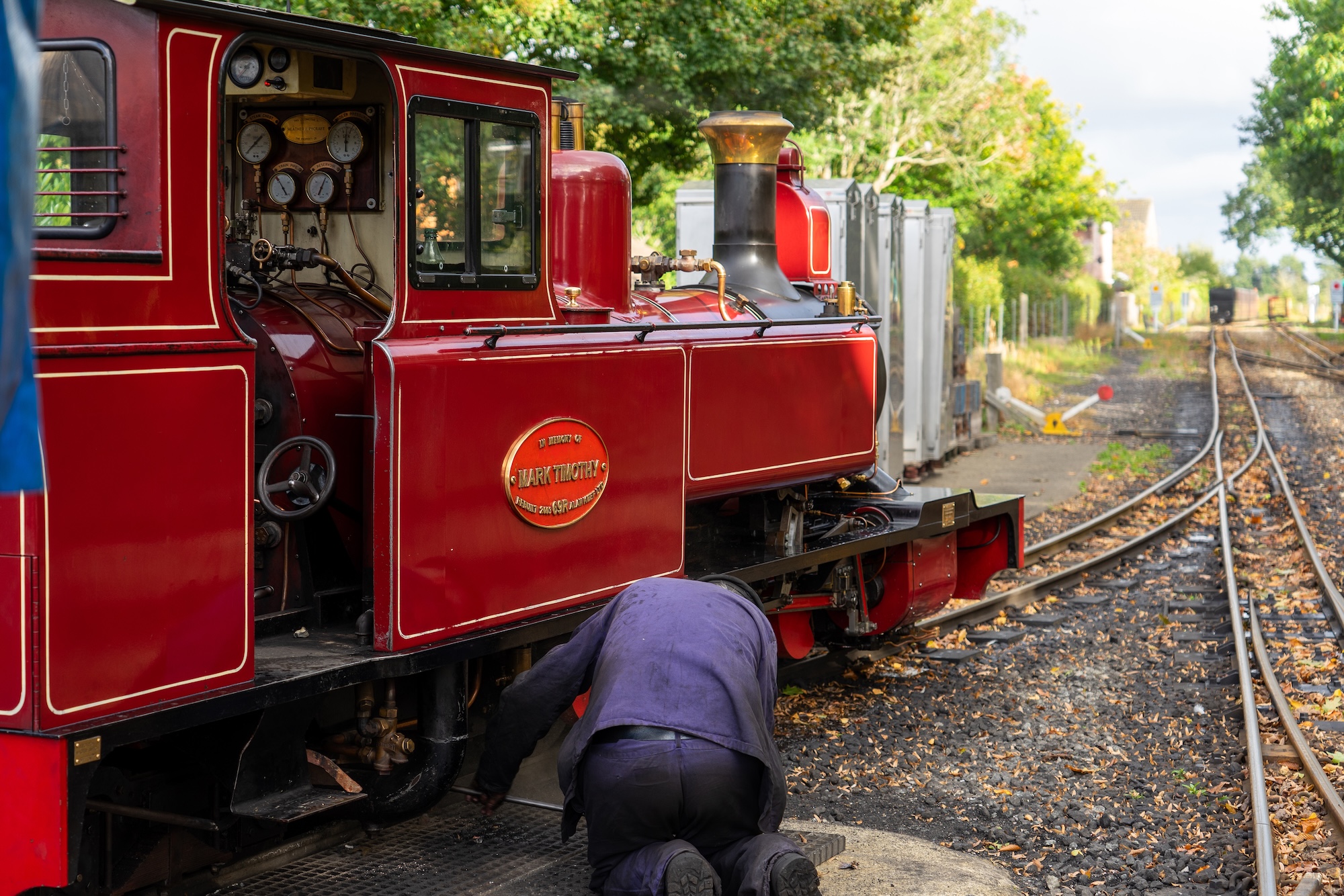 No. 9 Mark Timothy During Preparation At Aylsham
