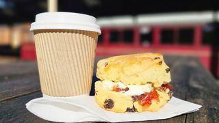 Steam Train And Cream Tea Takeaway On The Bure Valley Railway