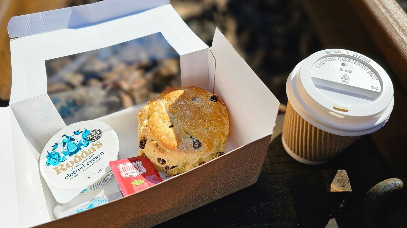 Cream Tea Express Boxed Takeaway