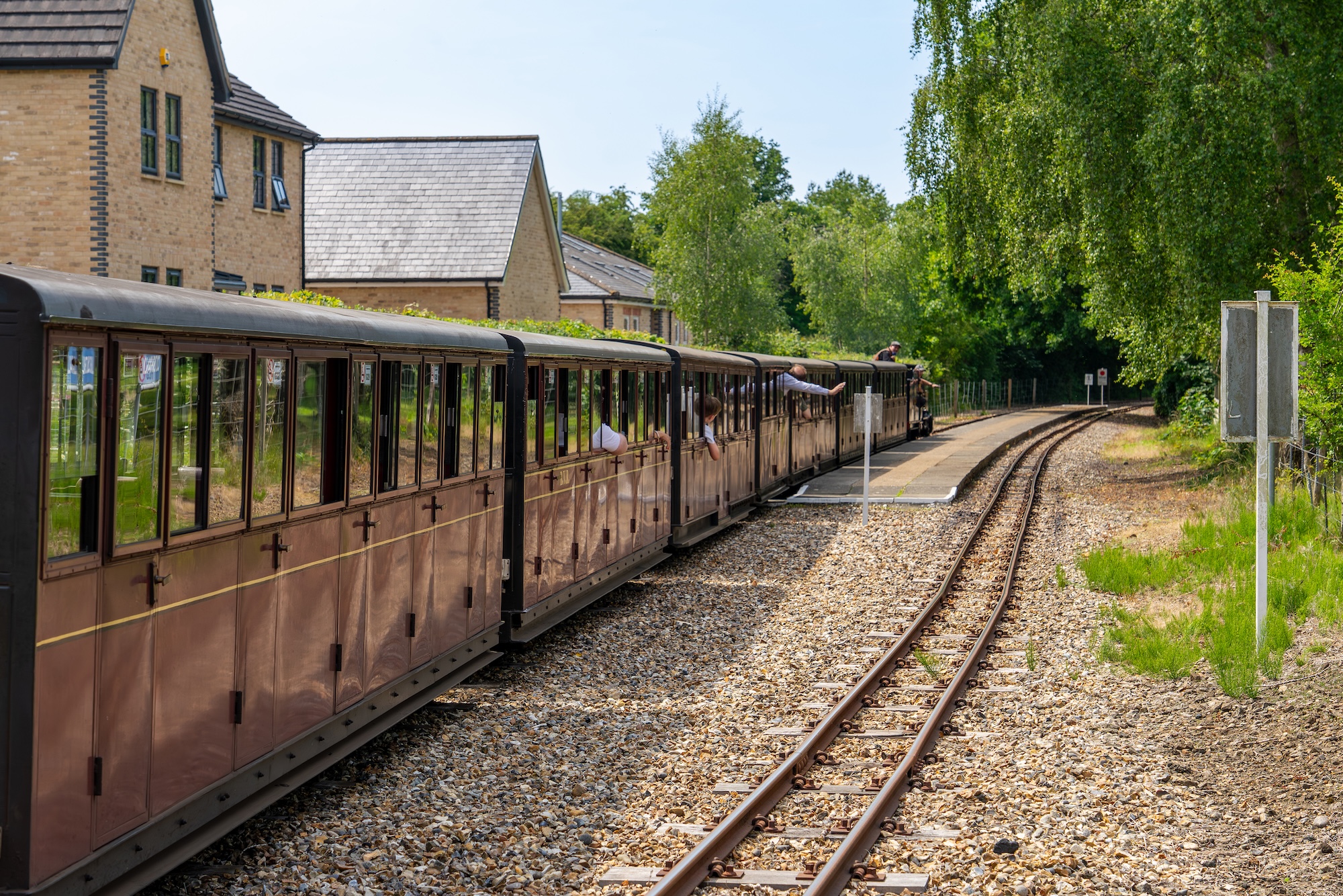 Heritage Railway Carriages At Coltishall