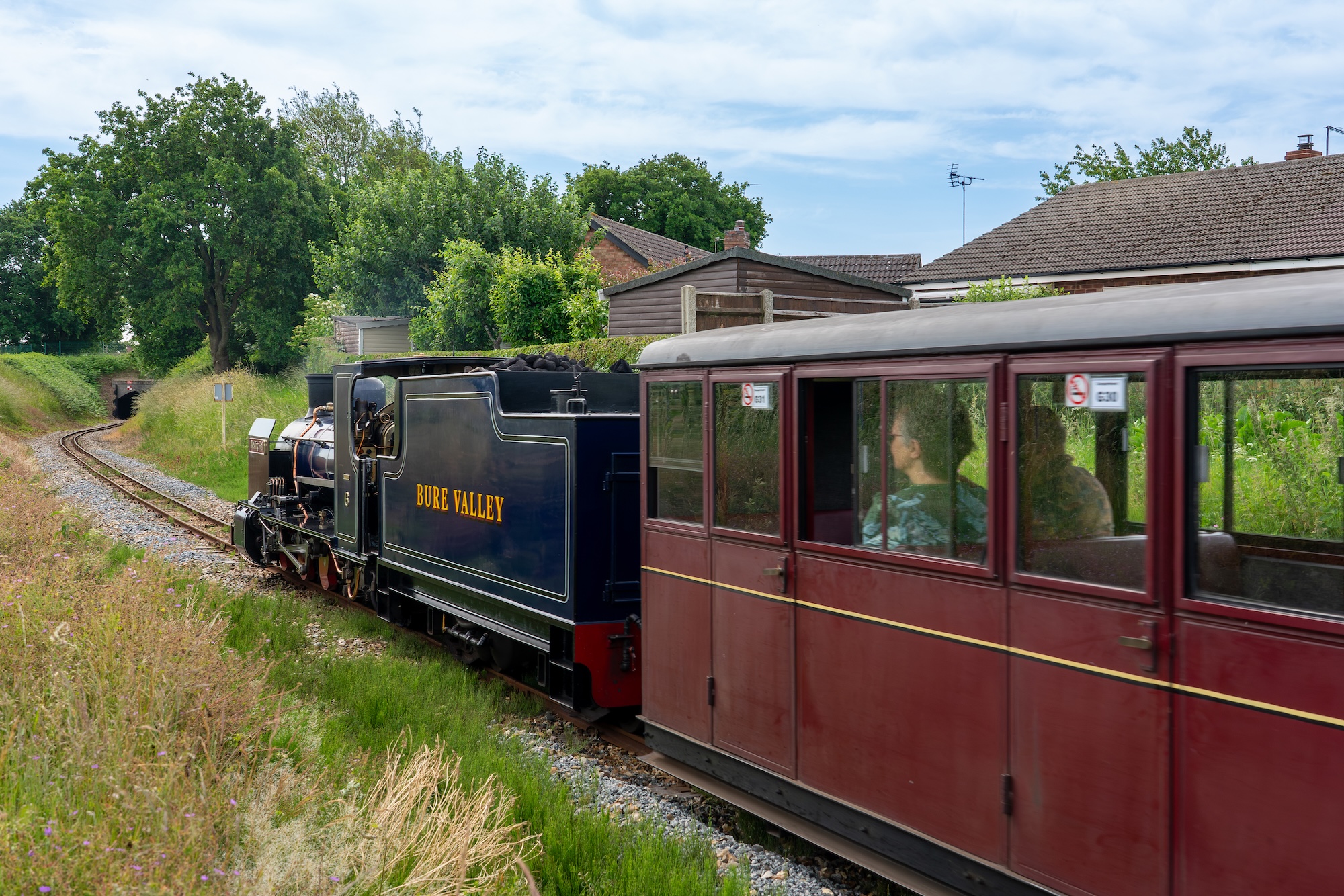 No. 6 Blickling Hall Pulling Passengers