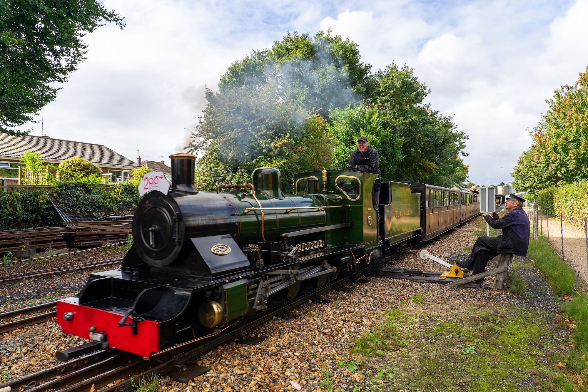 No. 7 Spitfire At Aylsham Station
